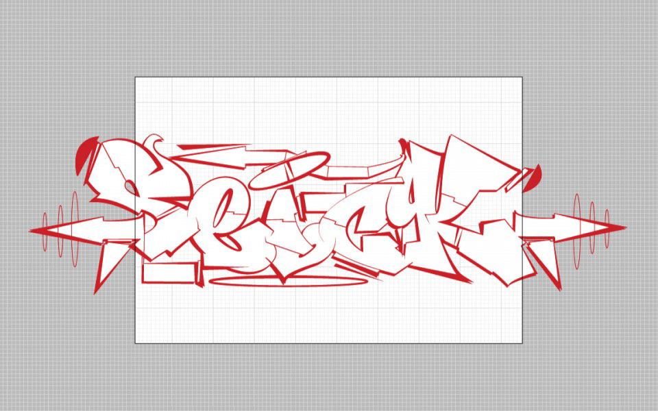 Graffiti Sketch in Zagreb - Photo by Seick1 - Seick (2013)