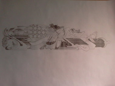 Graffiti Sketch - Photo by SekOneR - SEK, ONE