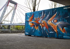 Graffiti Wall - Photo by Sekah - Sekah, Siff, Schaffhausen (2018)