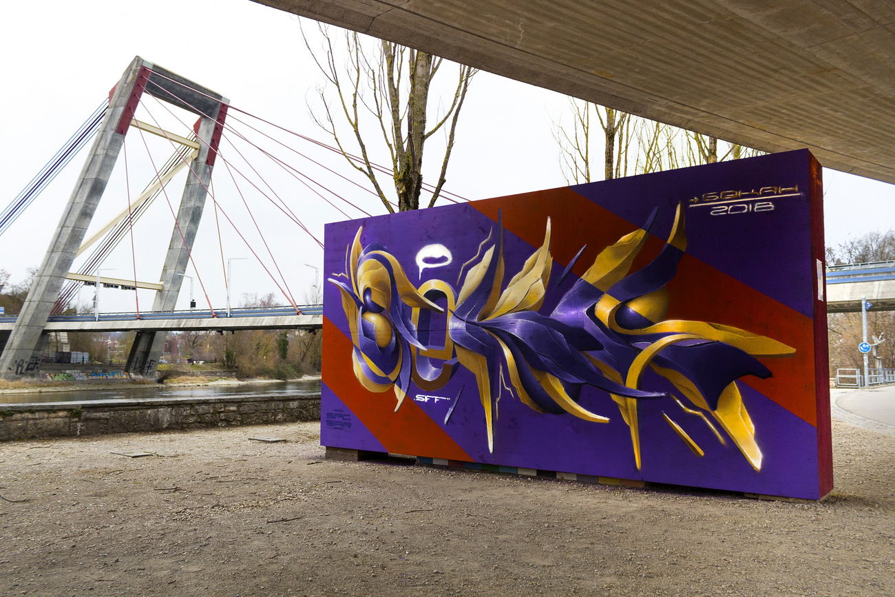 Graffiti Wall - Photo by Sekah - Sekah, Siff, Schaffhausen (2018)