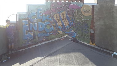 Graffiti Wall - Photo by Seks - cekc, seks, saex (2014)