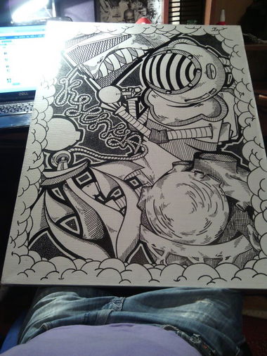 Graffiti Sketch - Photo by Seks - ?????, cavans, endy (2014)