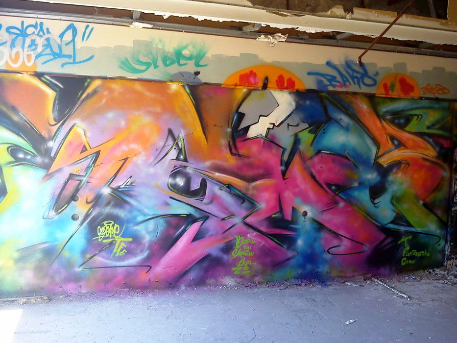 Graffiti Wall in Galatsi - Photo by SemeTFC - Seme, TFC