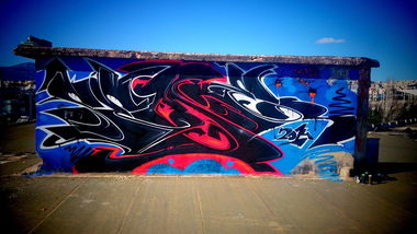 Graffiti Wall in Nea Ionia - Photo by SemeTFC - seme, tfc, athens (2014)