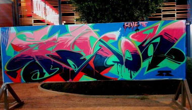 Graffiti Wall - Photo by SemeTFC - seme, tfc, ZetEs (2014)