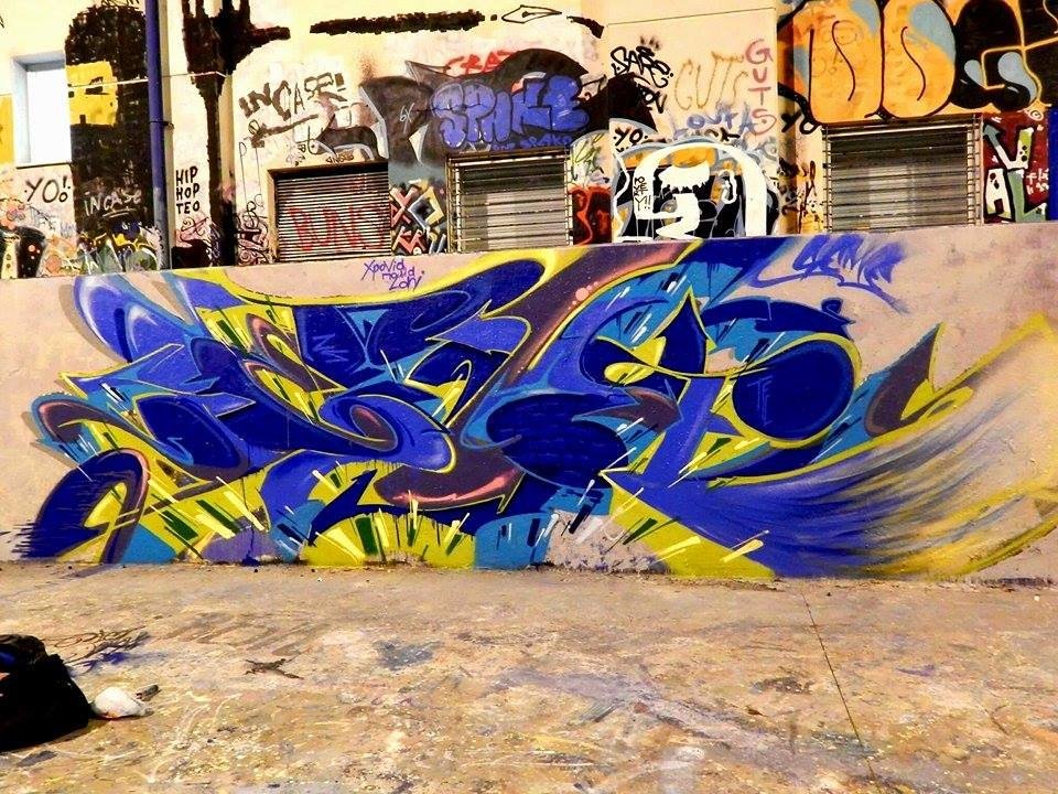 Graffiti Wall - Photo by SemeTFC - Seme, tfc, zetes (2014)