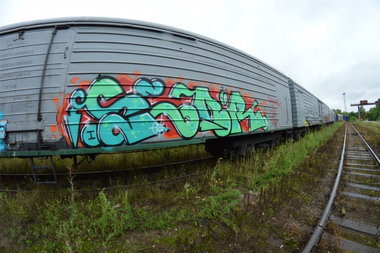 Graffiti Train - Photo by Sencher - Sencher (2013)