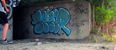 Graffiti Bombing in Sofia - Photo by Senor - Senor, Sofia (2013)