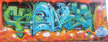 Graffiti Wall - Photo by Senz1