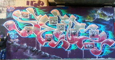 Graffiti Wall - Photo by Senz1