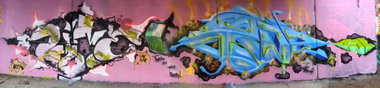 Graffiti Wall - Photo by Senz1