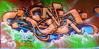 Graffiti Wall - Photo by Senz1