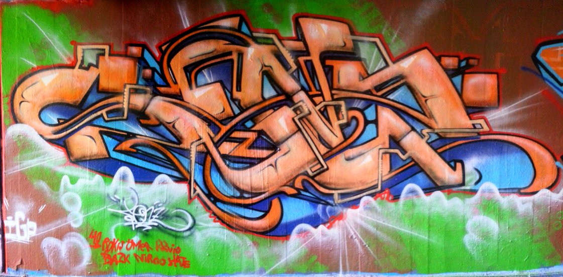 Graffiti Wall - Photo by Senz1