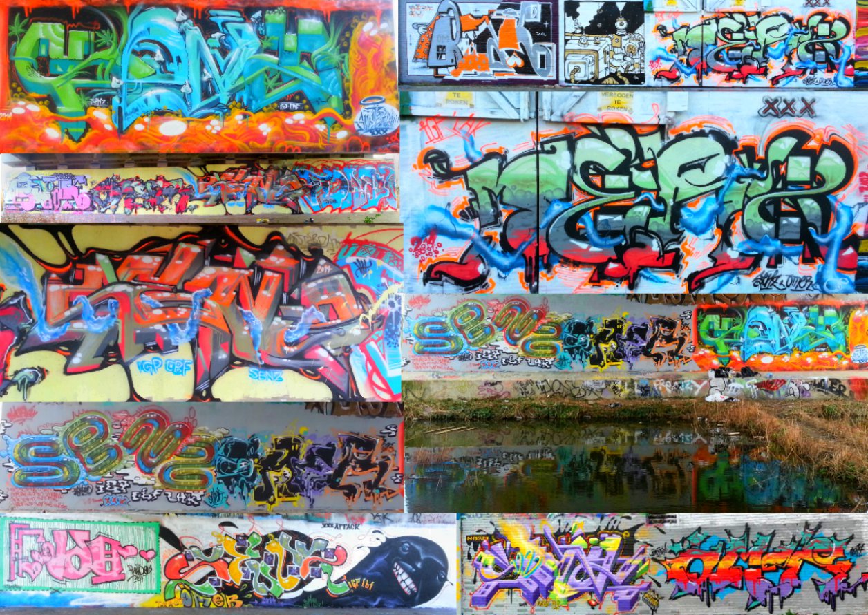Graffiti Wall - Photo by Senz1