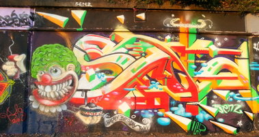 Graffiti Wall - Photo by Senz1
