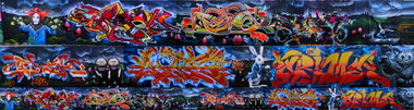 Graffiti Wall - Photo by Senz1