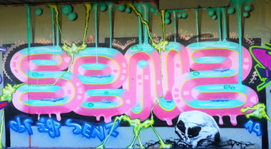Graffiti Wall - Photo by Senz1