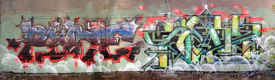 Graffiti Wall - Photo by Senz1