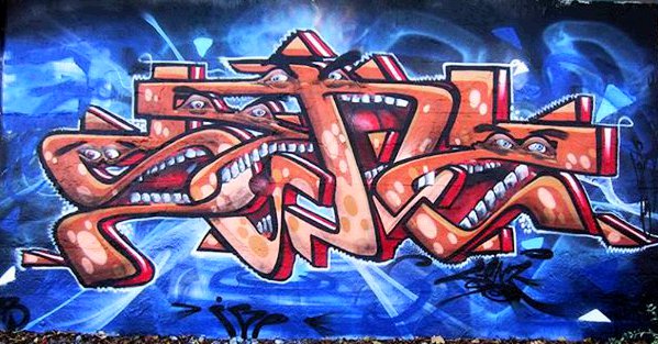 Graffiti Wall - Photo by Senz1