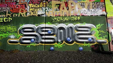 Graffiti Wall - Photo by Senz1