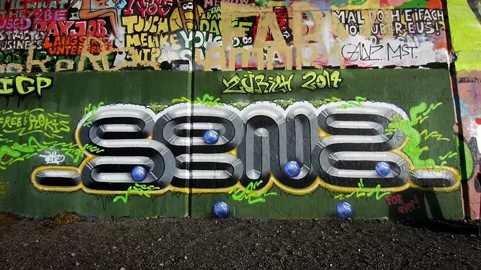 Graffiti Wall - Photo by Senz1