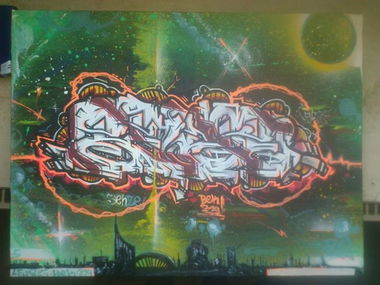 Graffiti Sketch - Photo by Senze - Senze (2013)