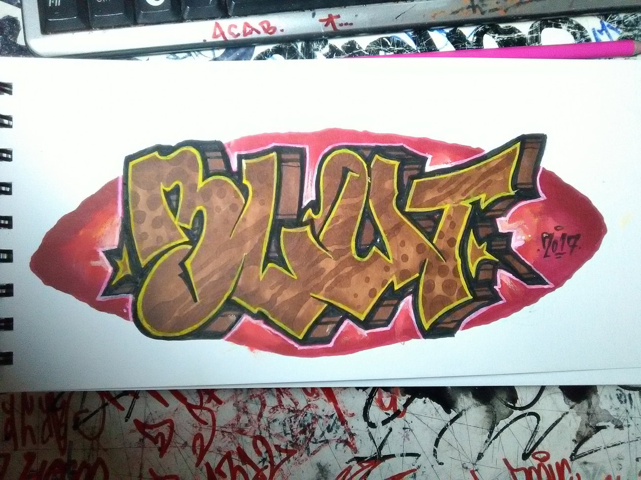 Graffiti Wall - Photo by Sepher