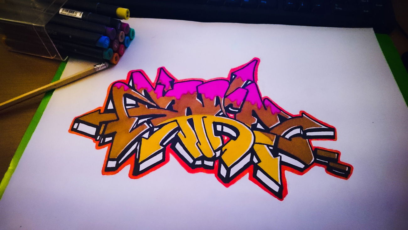 Graffiti Sketch - Photo by Seprone - lastsketch, thisyear, sake (2015)