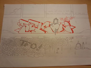 Graffiti Wall - Photo by Sercan