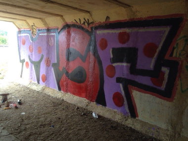 Graffiti Bombing - Photo by Serge - moscow (2014)