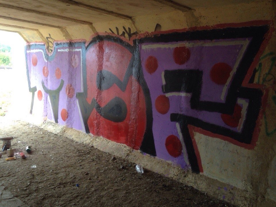 Graffiti Bombing - Photo by Serge - moscow (2014)