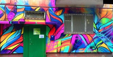 Graffiti Wall - Photo by SergoFenix - skulls, sergo, fenix (2013)