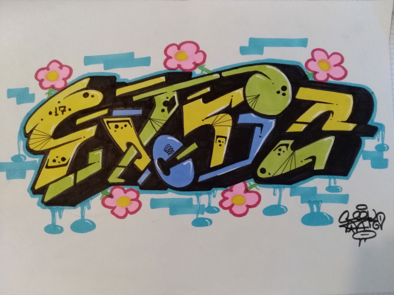 Graffiti Wall - Photo by Serk01