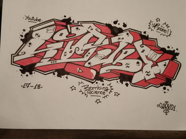 Graffiti Sketch - Photo by Serk01