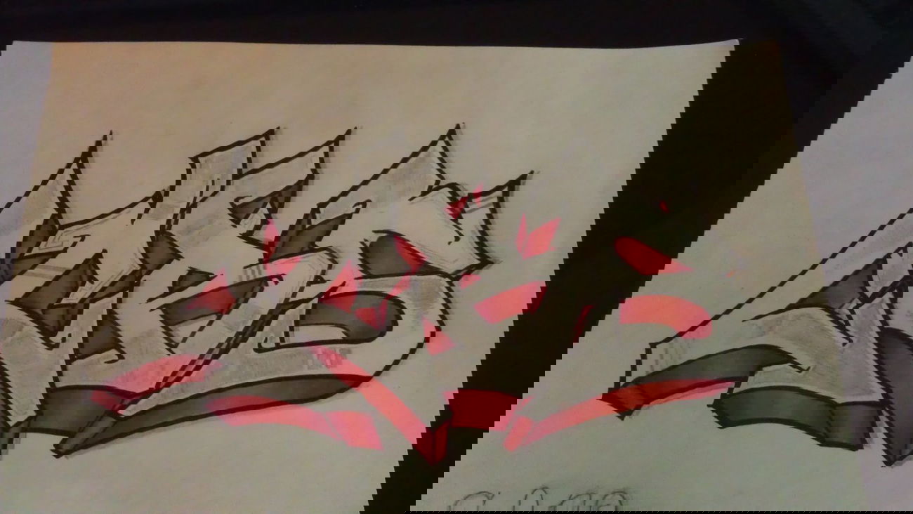 Graffiti Sketch - Photo by Sero - Sero, GCBS (2014)