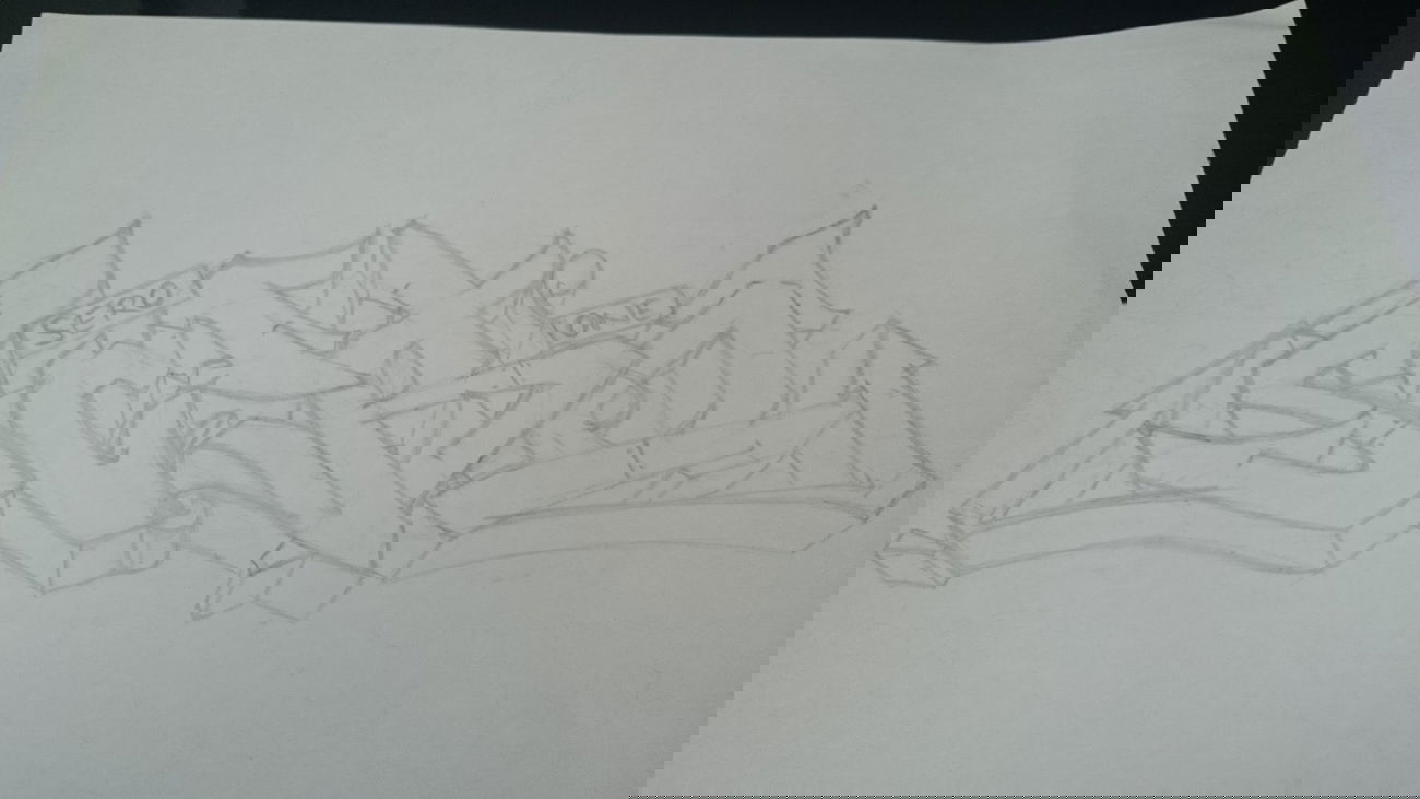 Graffiti Sketch - Photo by Sero - Sero (1991)