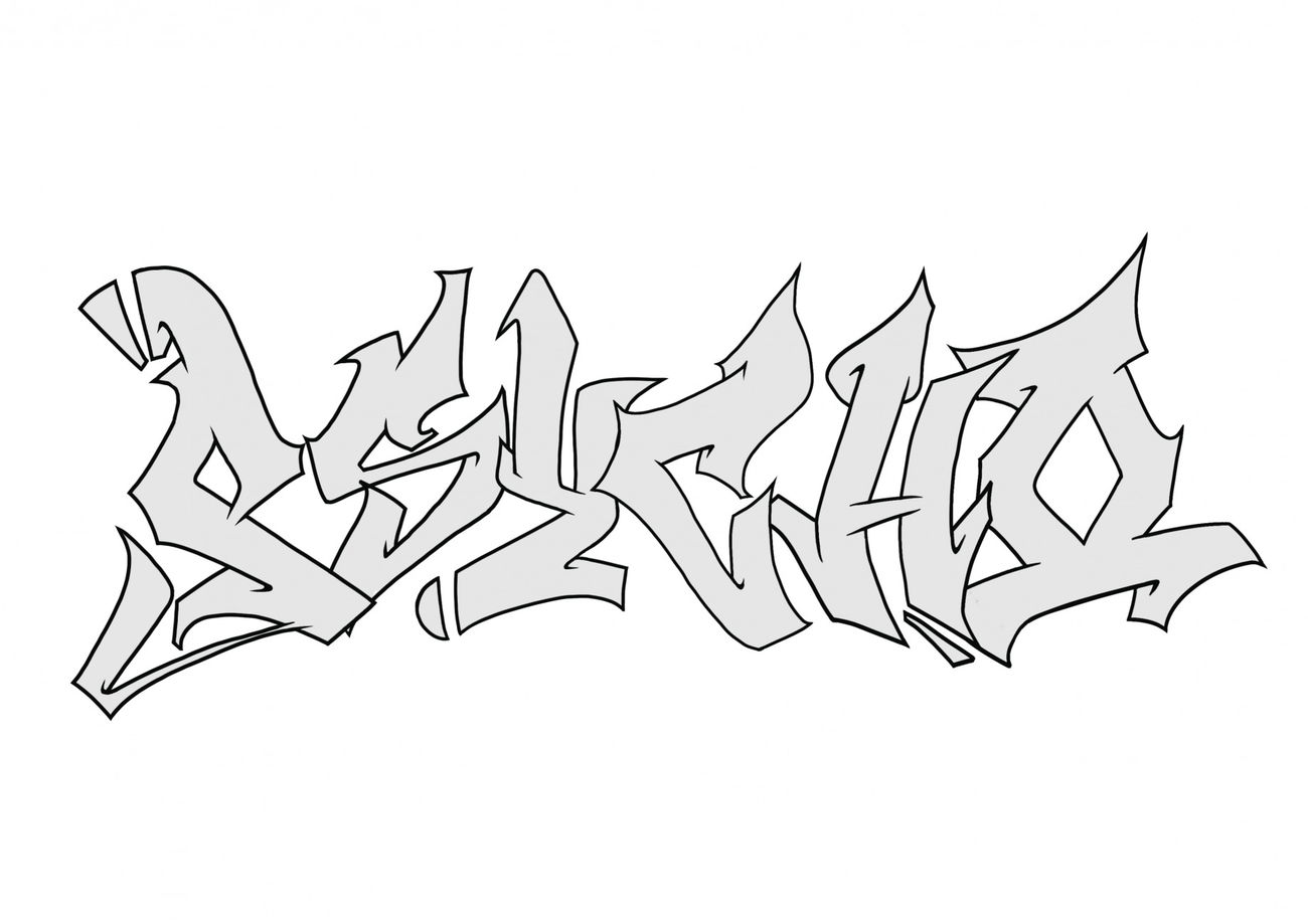 Graffiti Sketch - Photo by Sero - psycho, sero (2018)