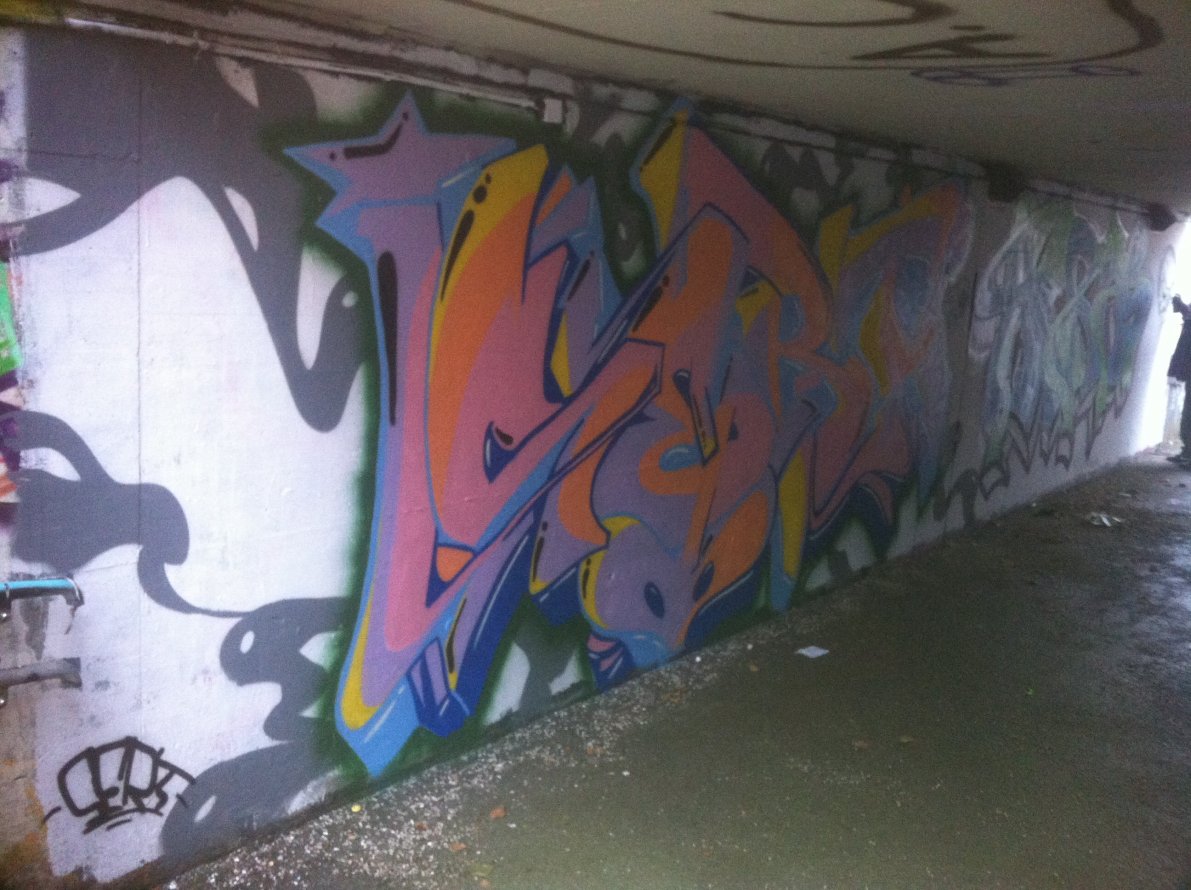 Graffiti Wall - Photo by Sert (2013)