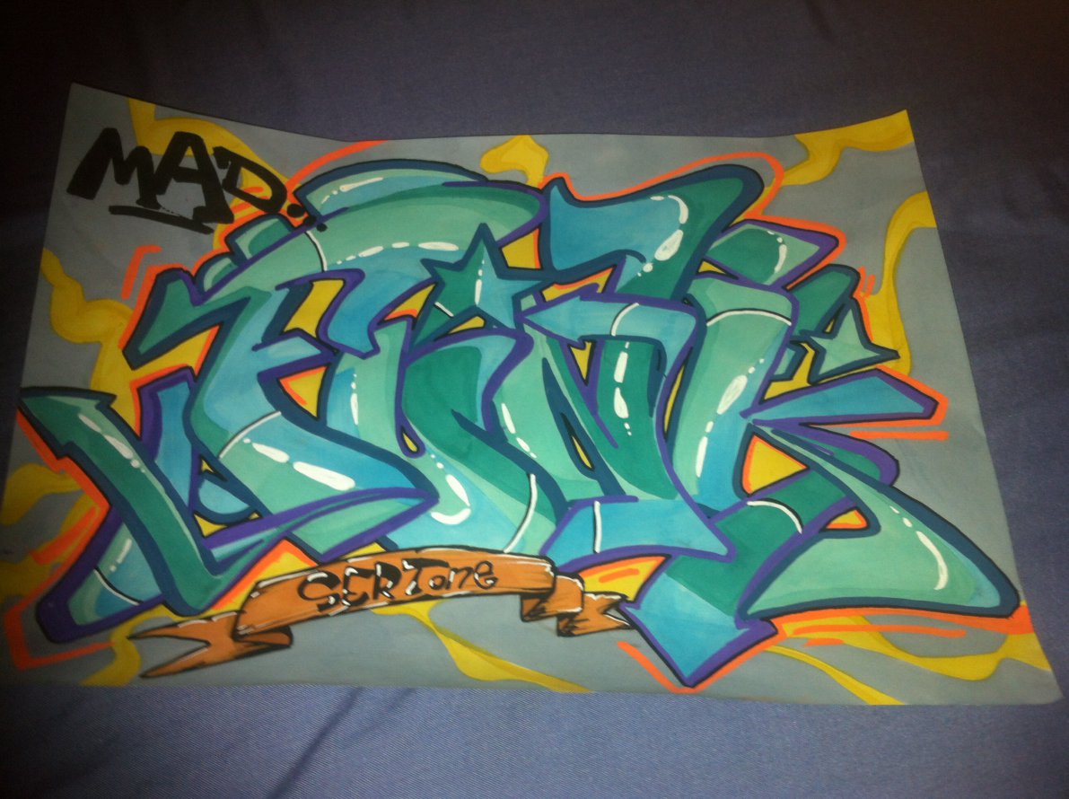 Graffiti Sketch - Photo by Sert