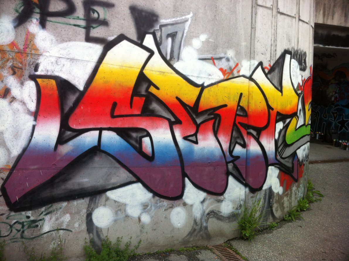 Graffiti Wall - Photo by Sert (2013)