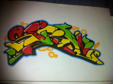 Graffiti Sketch - Photo by Sert (2012)