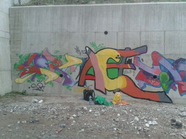 Graffiti Wall - Photo by Sert (2011)