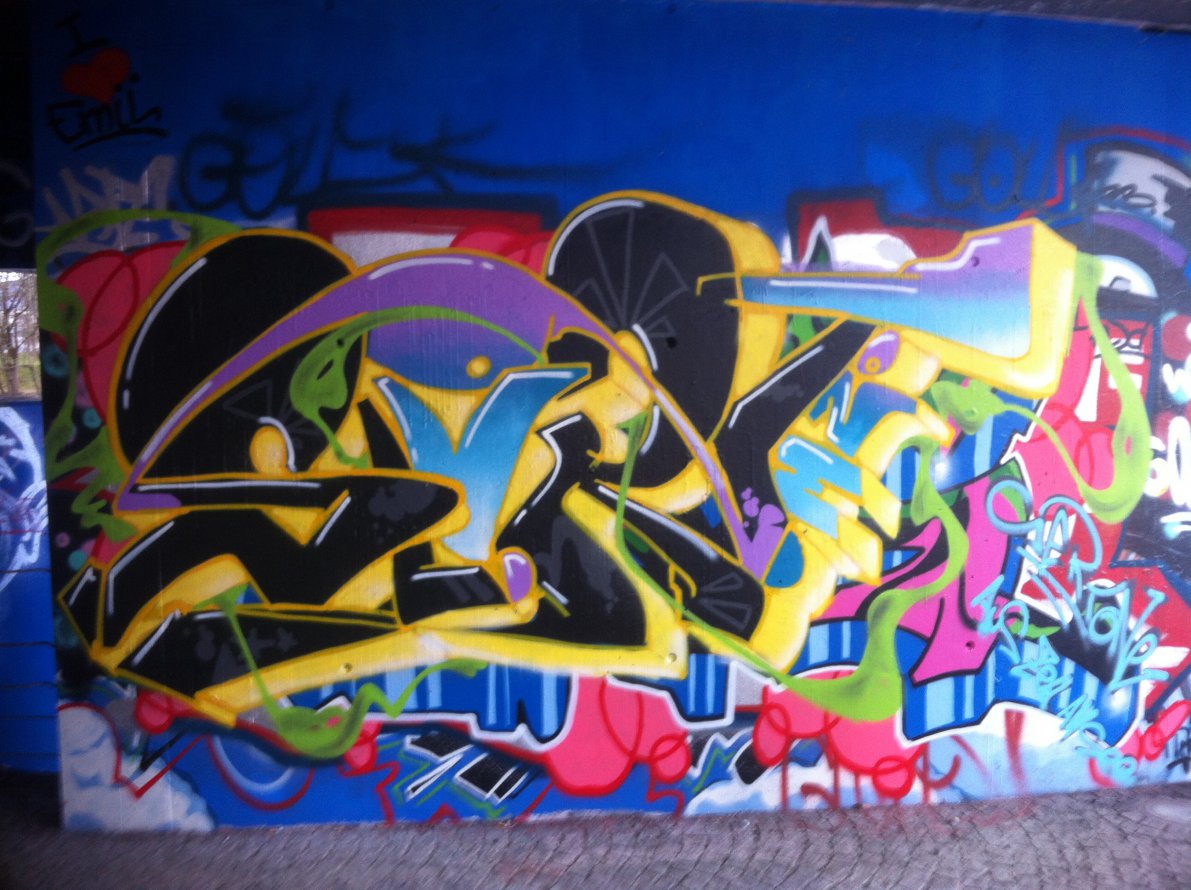 Graffiti Wall - Photo by Sert (2012)