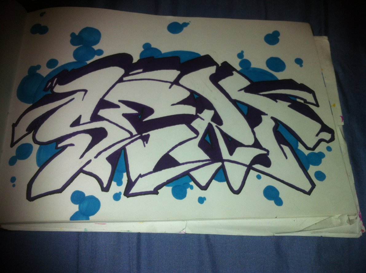 Graffiti Sketch - Photo by Sert (2013)
