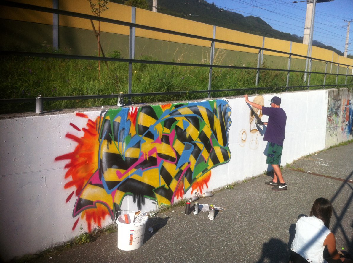 Graffiti Wall - Photo by Sert (2013)