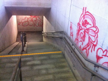 Graffiti Bombing - Photo by Sert (2012)