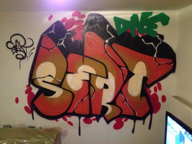 Graffiti Wall - Photo by Sert (2014)