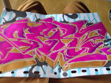 Graffiti Sketch - Photo by Sert