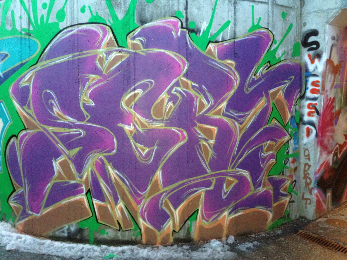 Graffiti Wall - Photo by Sert (2014)