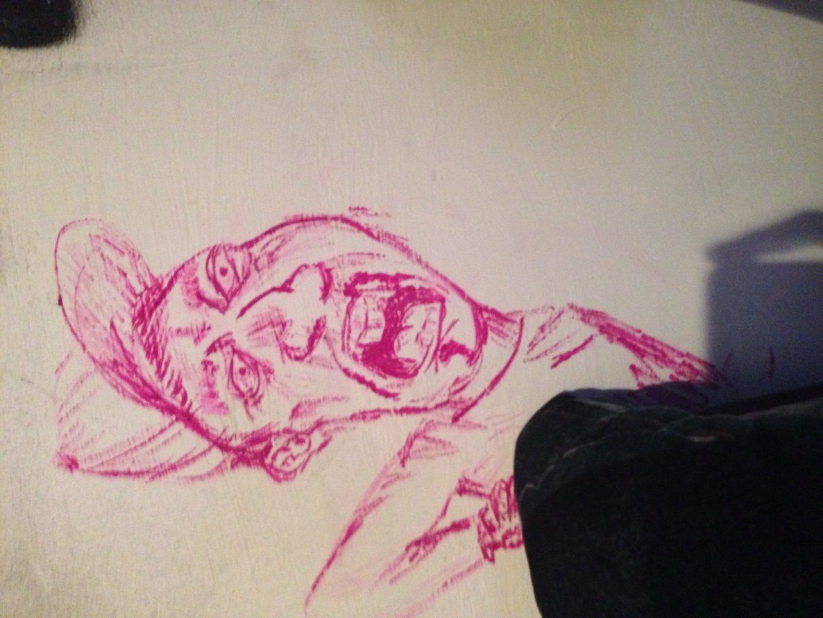 Graffiti Sketch - Photo by Sert (2014)